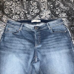 CATO Blue Denim Crop-leg Jeans